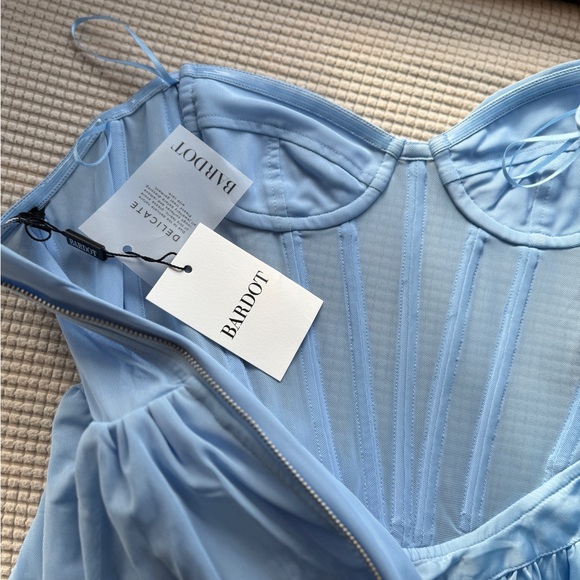 New! BARDOT Cinderella Hart corset mini dress - Picture 10 of 11